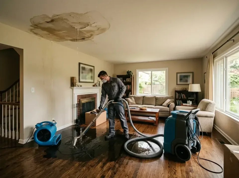 attic-pipe-burst-ceiling-drip-008 — frequently asked questions, Water Damage Restoration & Carpet Care in Sevierville, TN